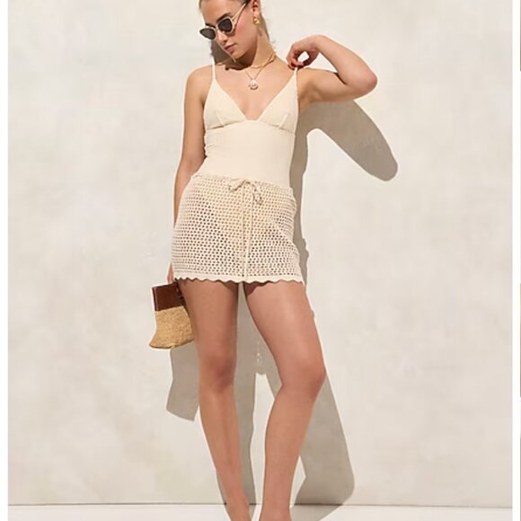NWT J.Crew Plunge crochet one-piece bikini - Picture 4 of 5